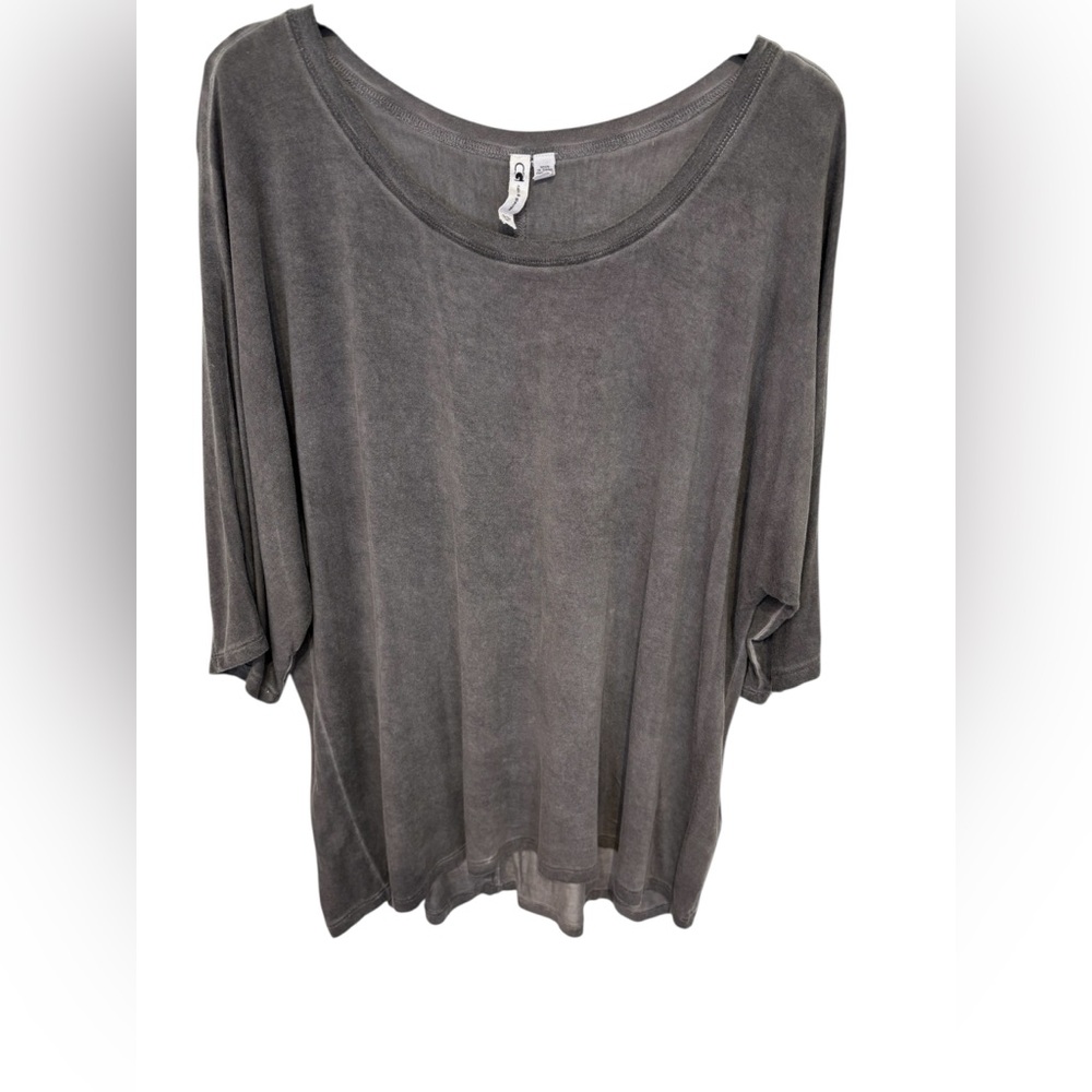 Cable & Gauge Charcoal Tunic Size XL